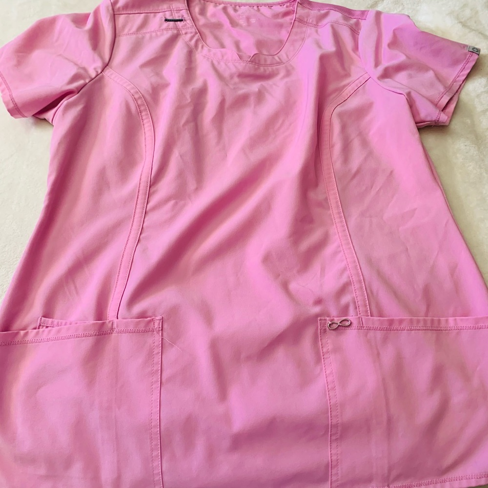 Large scrub tops EUC, various brands